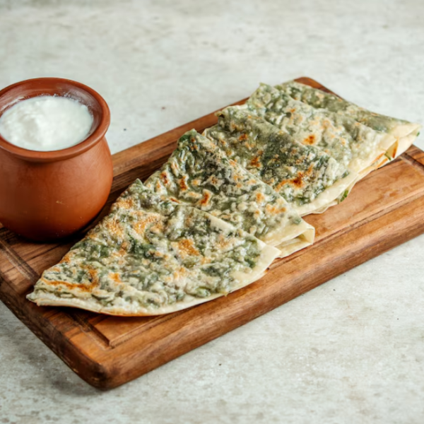 Spinach Naan
