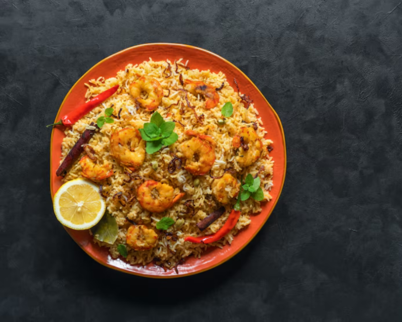 Prawn Biryani